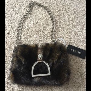 Guess Faux Fur Bag